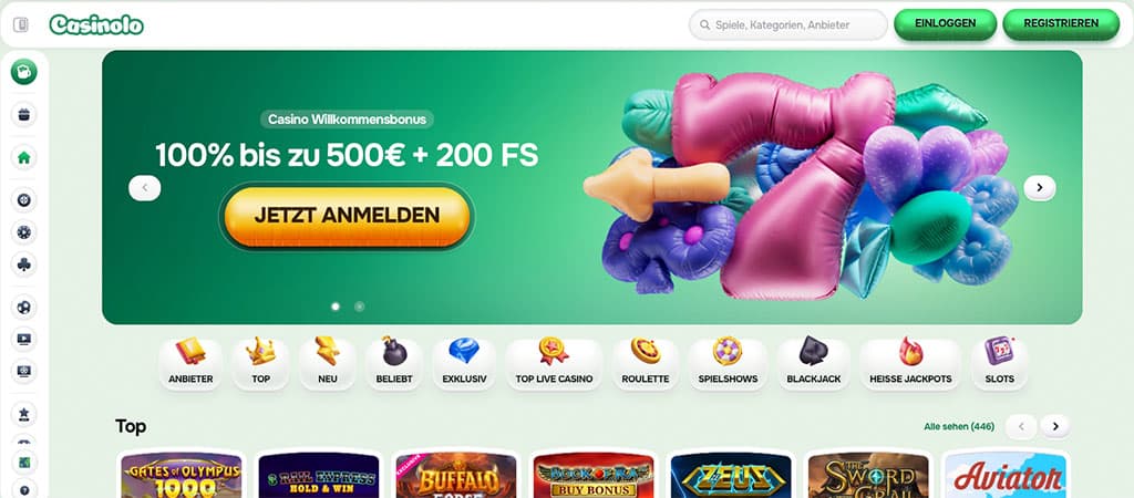 Casinolo Casino Bewertung, Spielautomaten, online casino