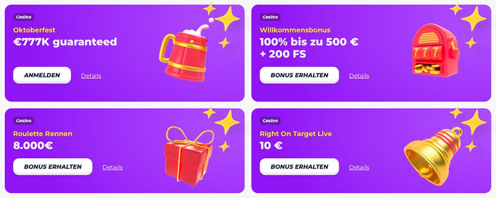 Wöchentlicher, Cashback, willkommensbonus