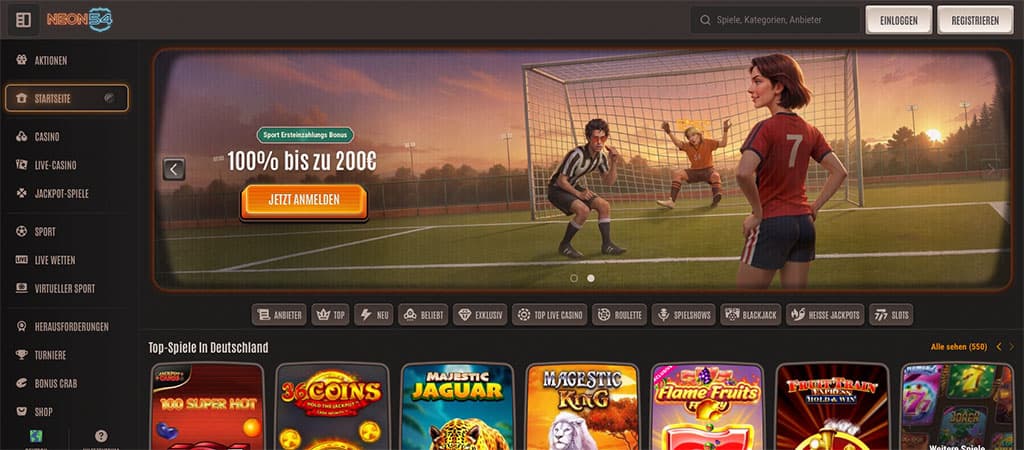 Neon54 Erfahrungen, online casino Deutschland