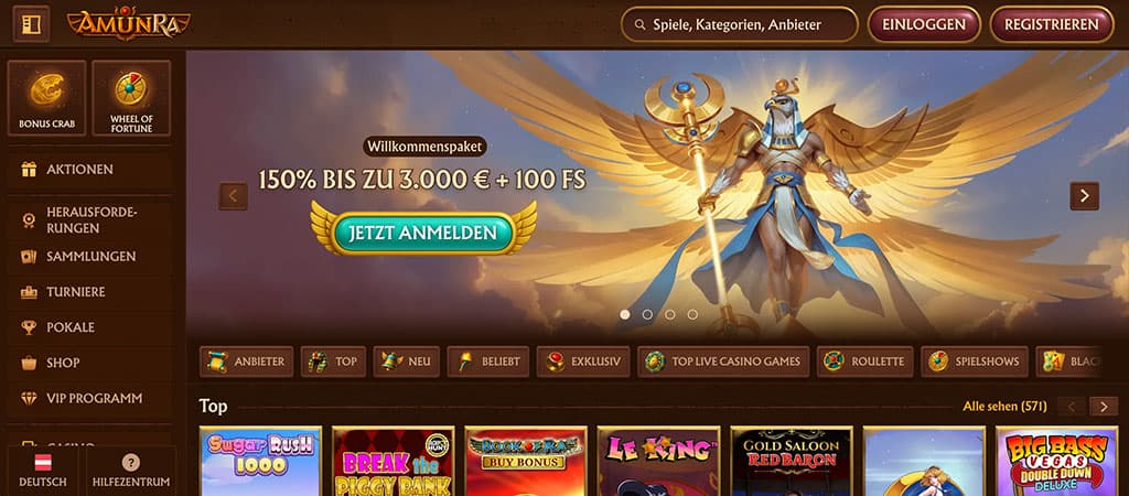 AmunRa Casino Erfahrungen, online casino