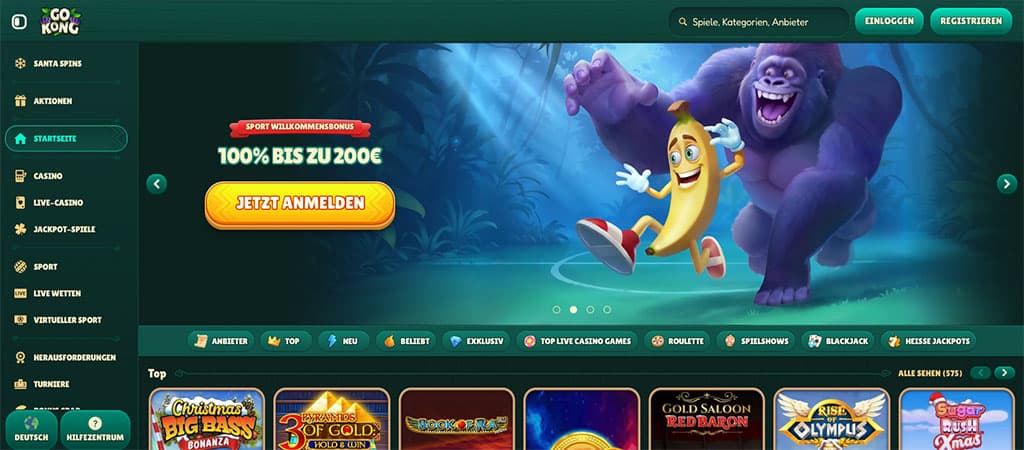 Online Casinos, Gokong Casino, Die besten Echtgeld