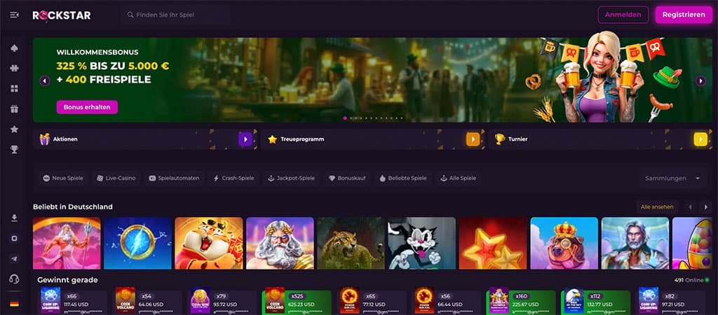 Rockstar Casino, online casino, 2026 Casino Test