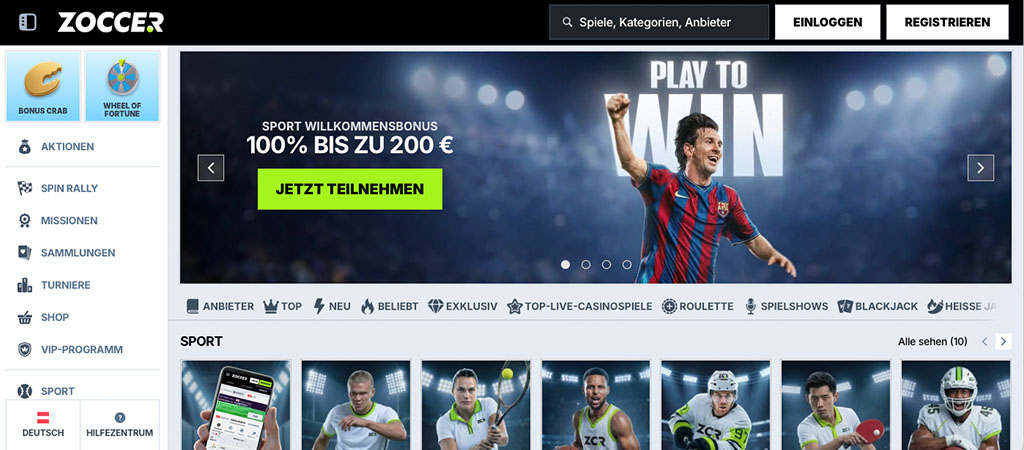 Benutzerfreundliche Casino Bewertung 2026 von Zoccer