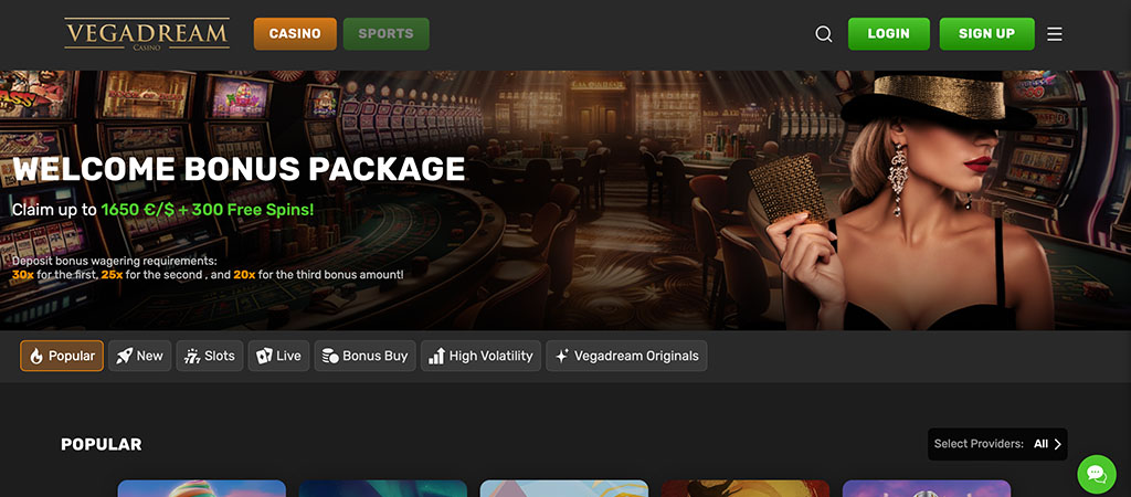 Vegadream Geheimnisvolles Casino Bewertung 2026