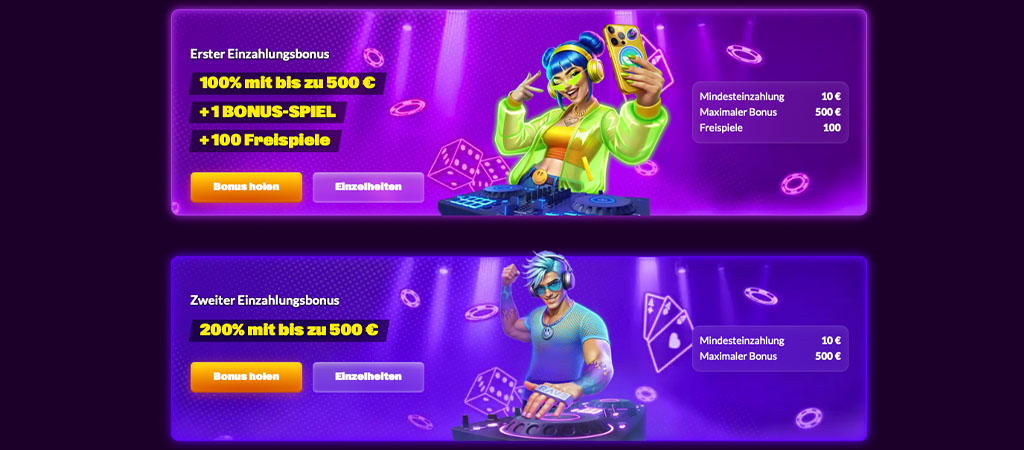 Freispiele ohne Einzahlung, über die mobile App