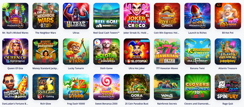 V.Vegas Casino, Top Slots und Spiele, slot