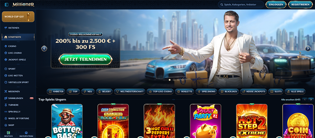 Millioner Casino 2026 Bewertung, Wer wird Millionär