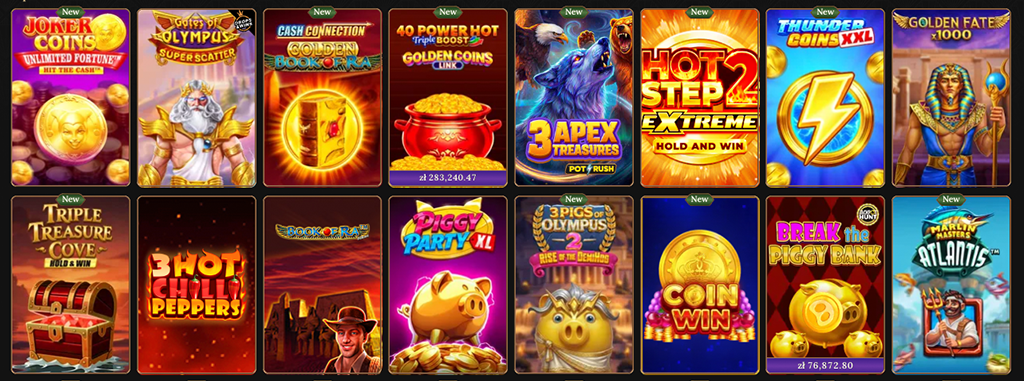 Online Casino, Spielautomaten, Slots, Book of Ra, Olympus, Jackpot, Goldmünzen, Sparschwein, Glücksspiel, BetWest