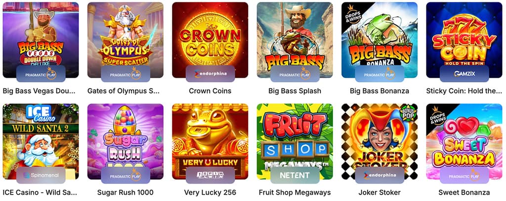 Ice Casino spielen mit Insta Spielen, slot