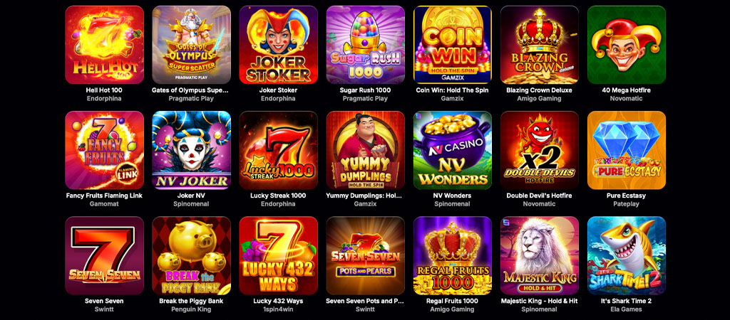 Insta Spiele, NV Casino Scratch und Crash, slot