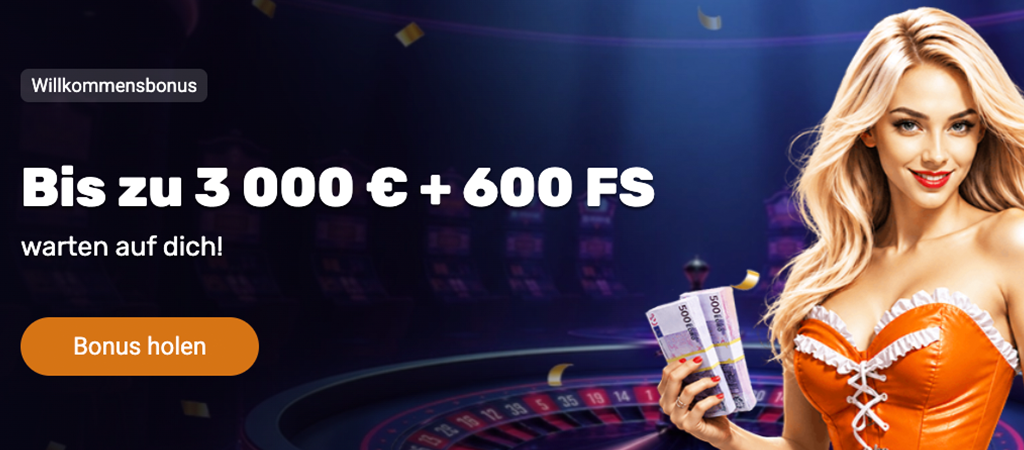 Vox Casino, Bonus Programm, Willkommenspaket