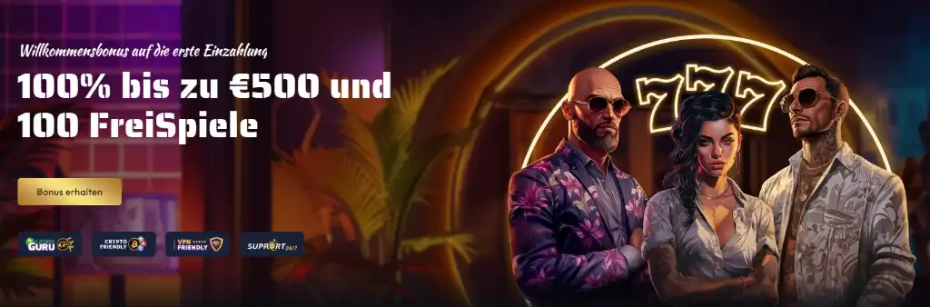 Gangsta Casino, Internet Casino, willkommensbonus