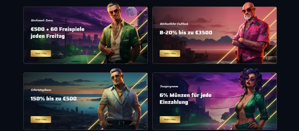 Gangsta Casino, woche bonus, online-Casino