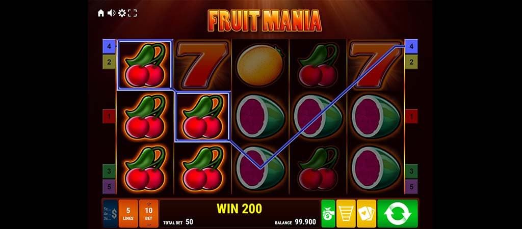 Fruit Mania, Kirsche, Spielautomaten