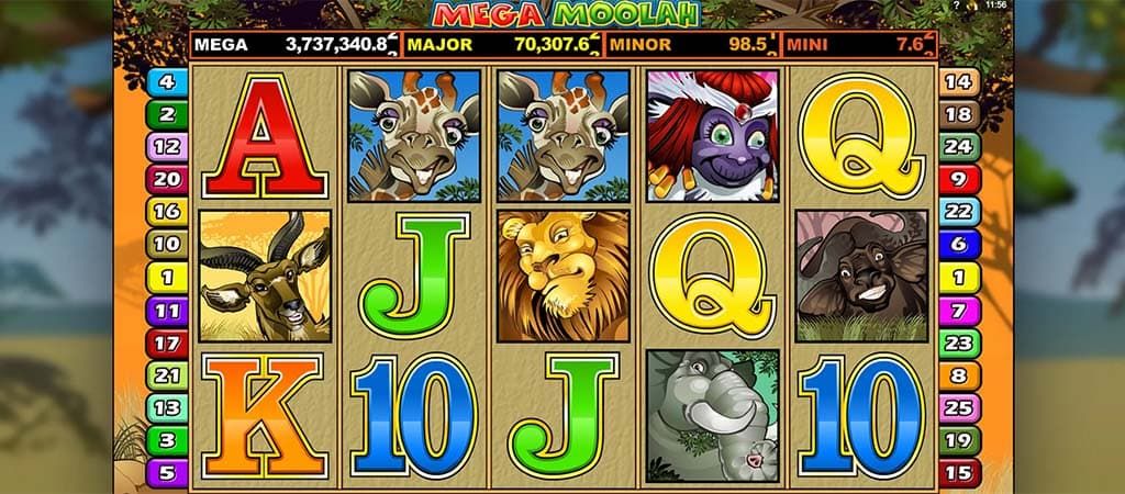 Mega Moolah, Spielautomaten, Online-Kasino