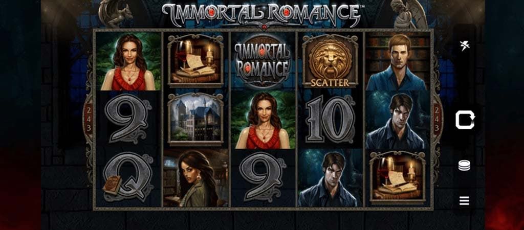 Immortal Romance, Spielautomaten, mobiles Kasino