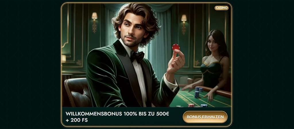 Cashed Casino, Freispiele, Willkommensbonus