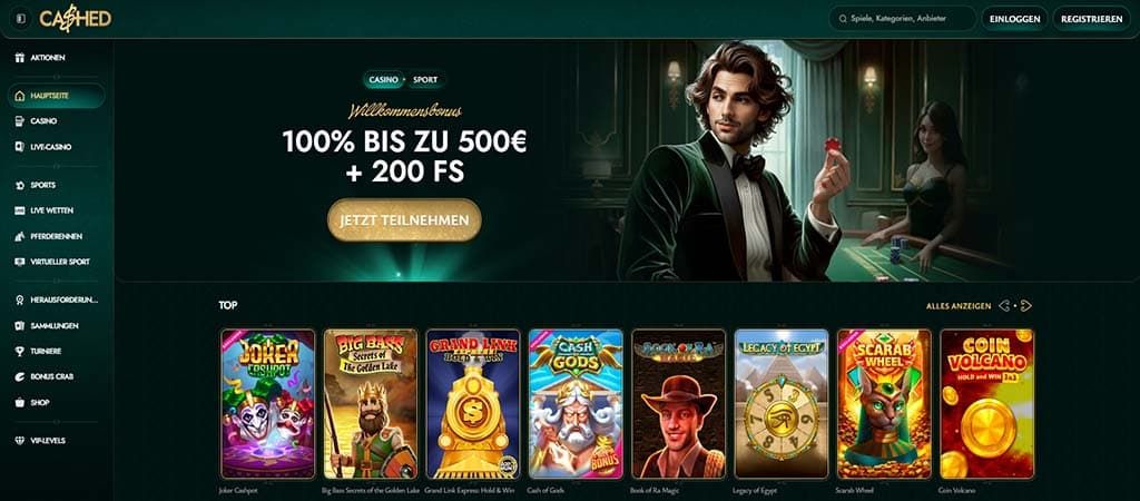 Cashed Casino, Online Casinos, casinodeutschland.io