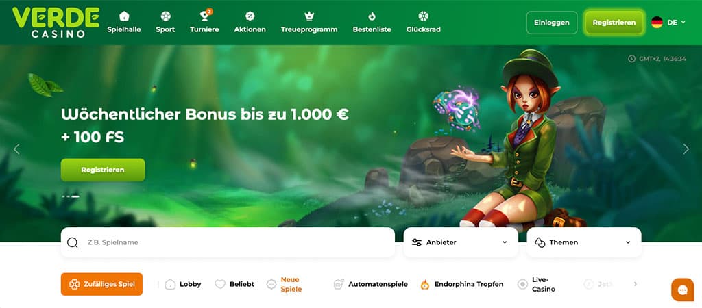 verde casino online plattform, online glücksspiel, grünes kleid elf